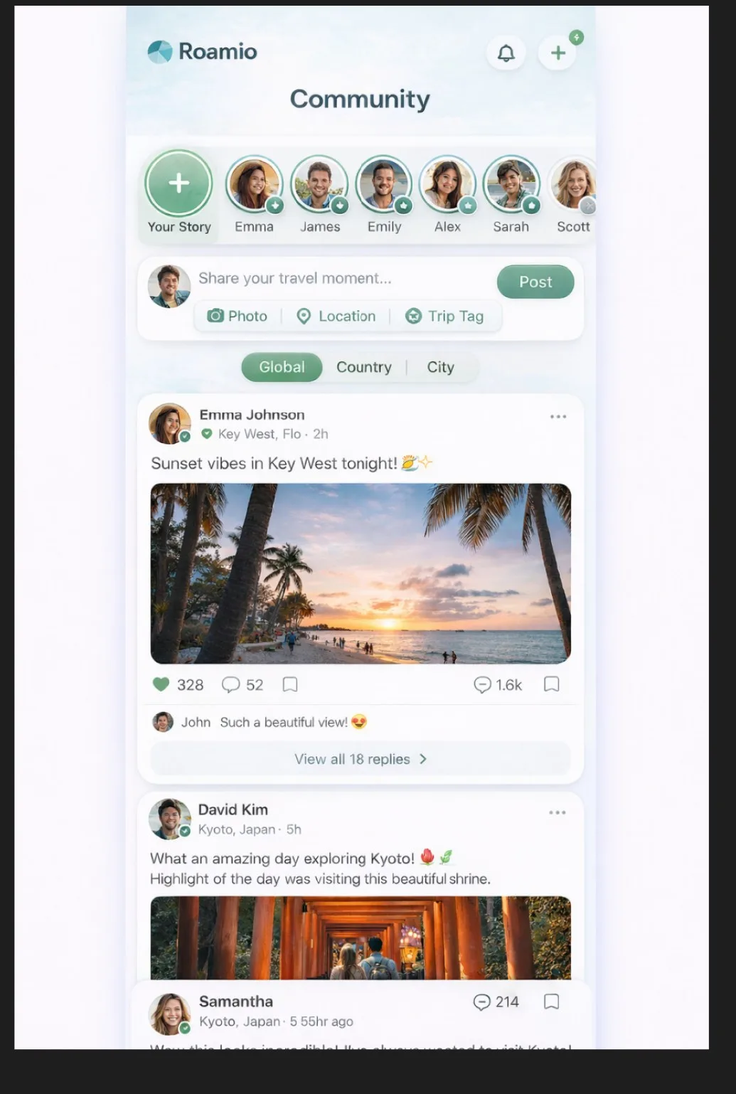 Community feed