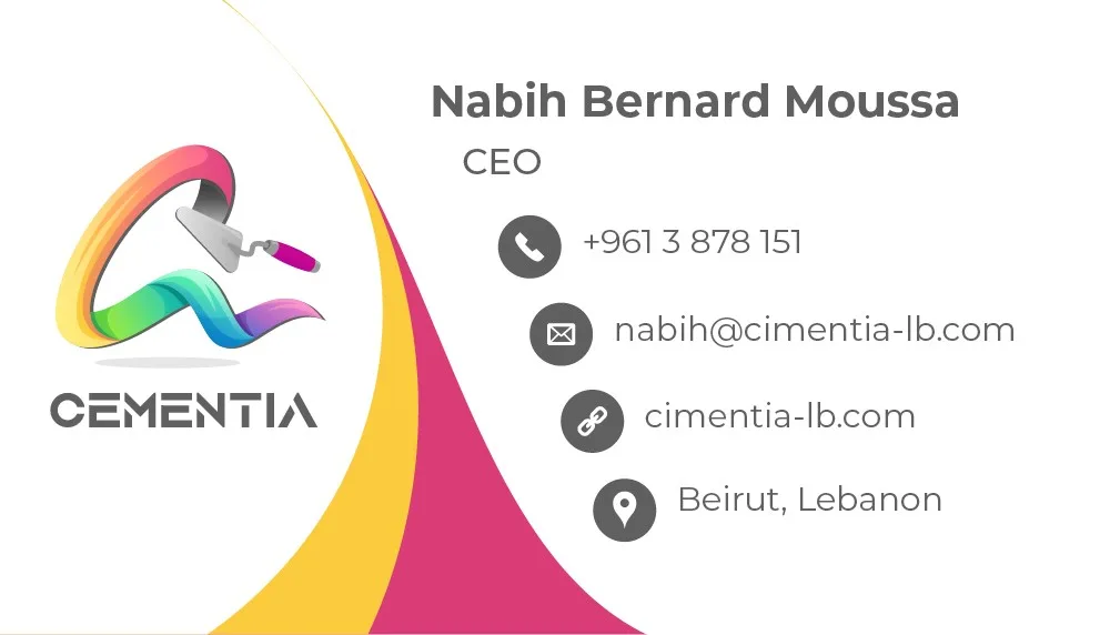 Cementia logo on dark