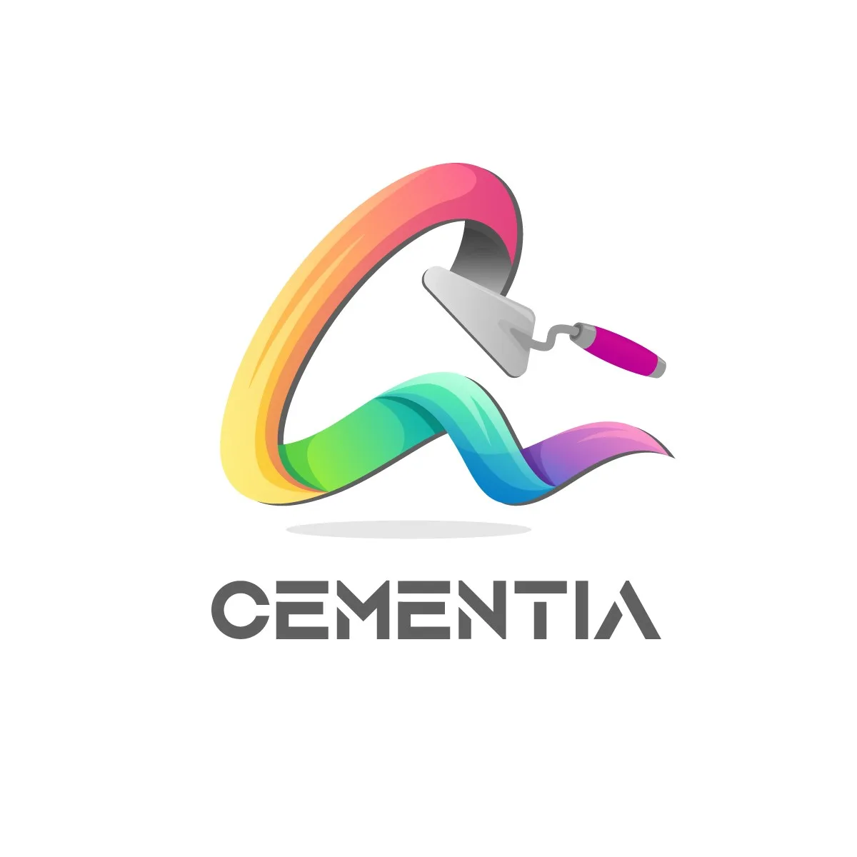 Cementia logo, colour