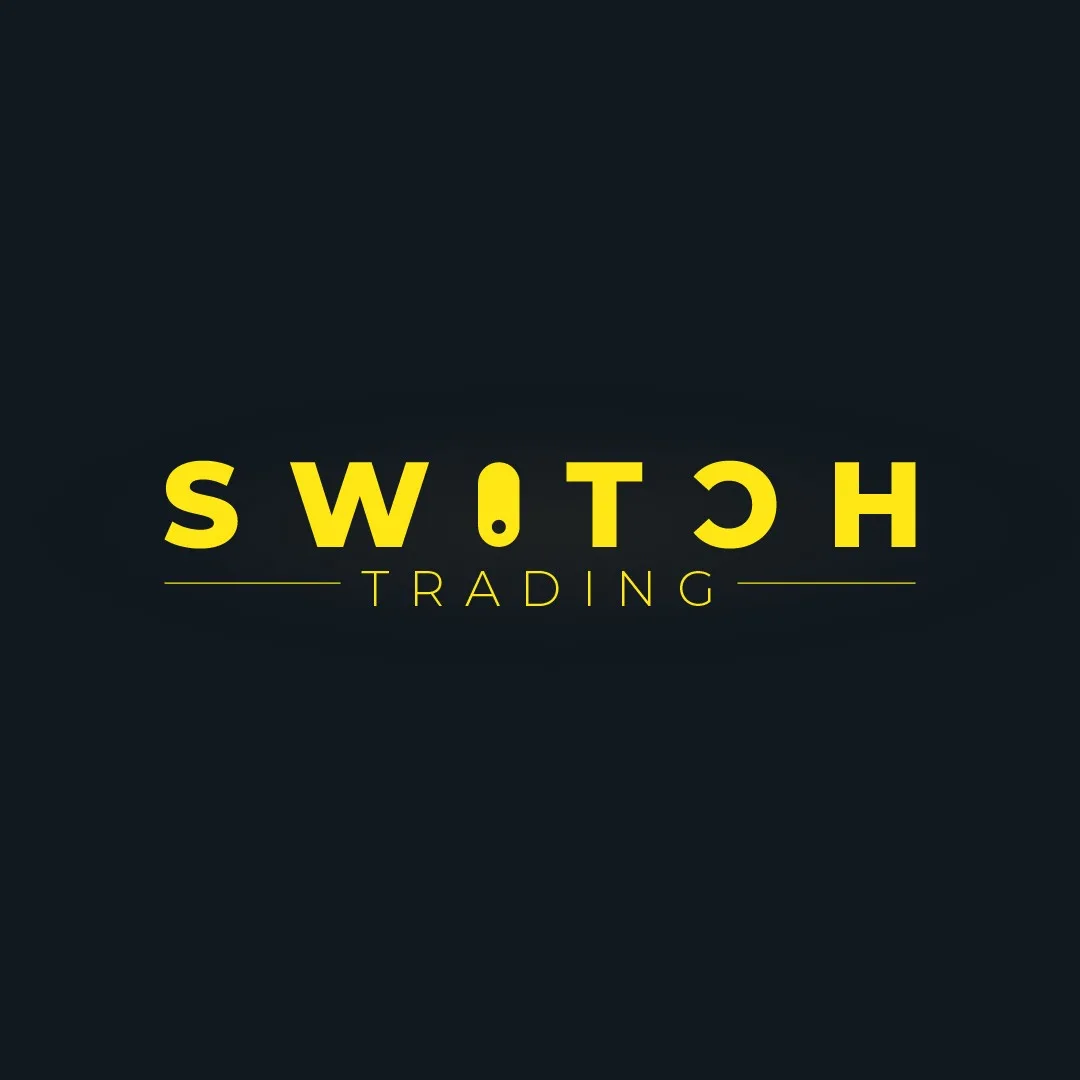 SW!TCH TRADING wordmark on dark