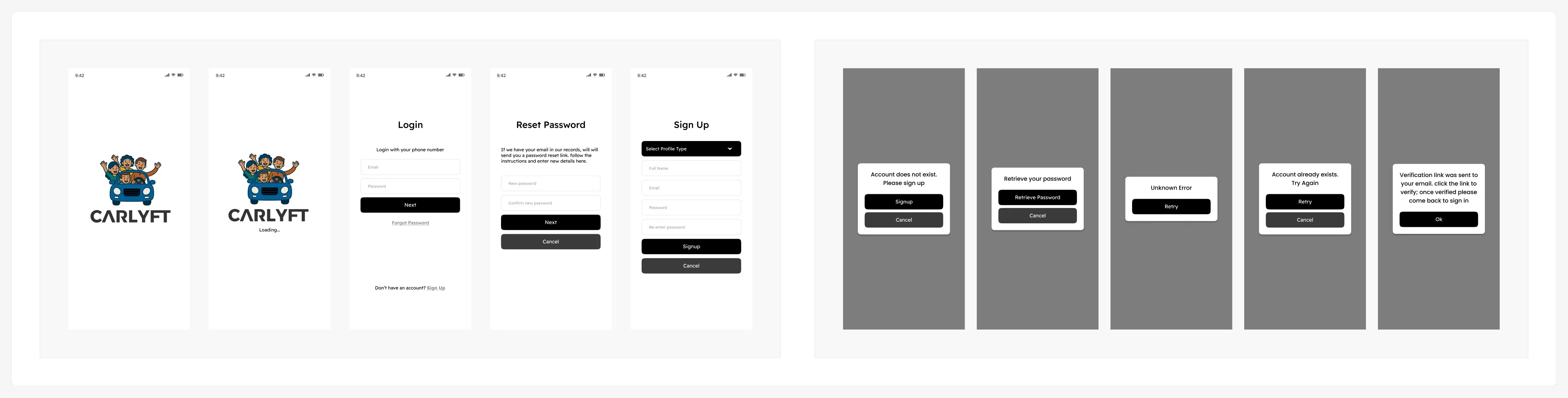 Sign-in and onboarding